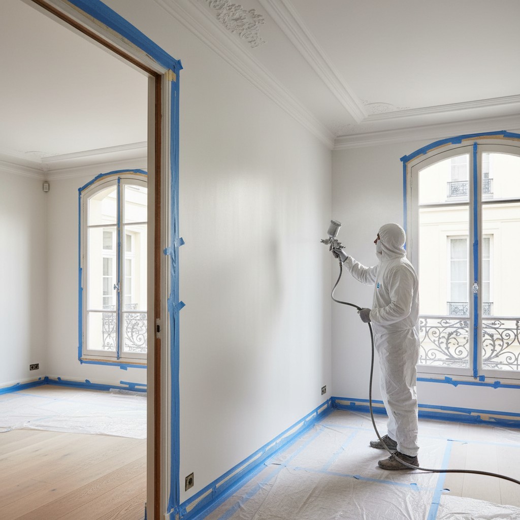 Projet de entreprises de peinture - Photo 1